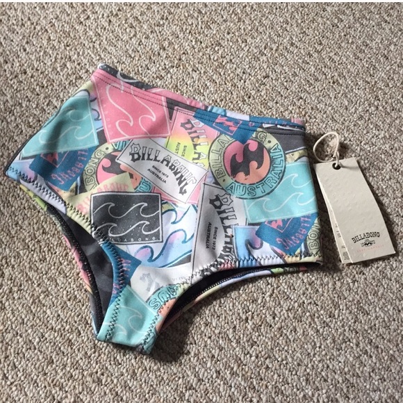 billabong high waisted bikini bottoms